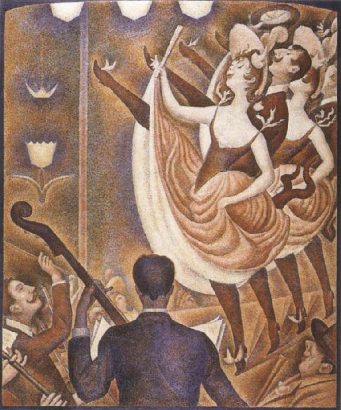 Georges Seurat Le Chahut Norge oil painting art